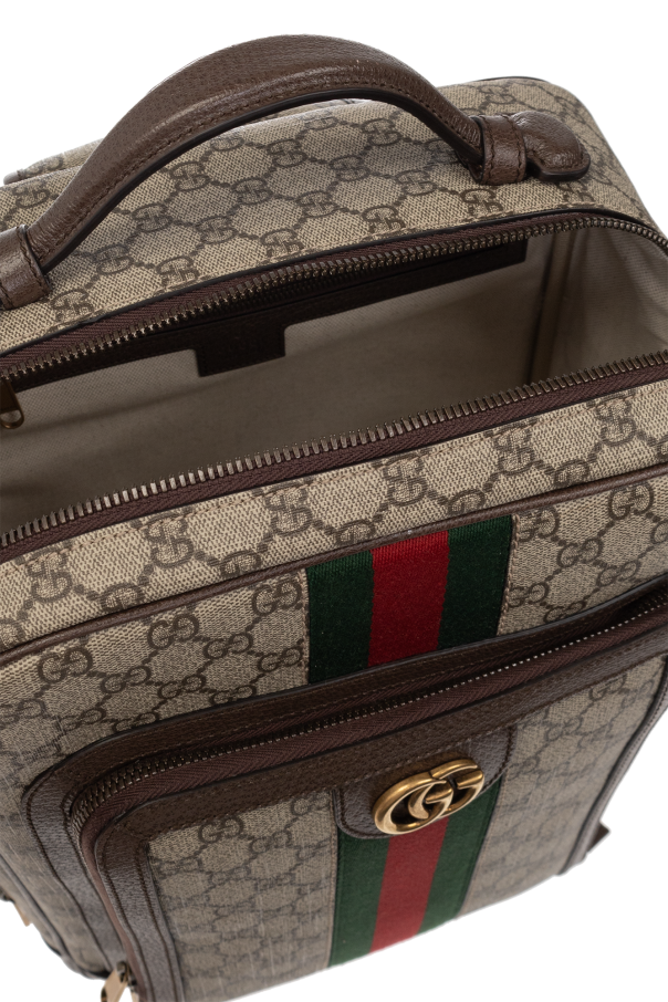 SchaferandweinerShops Japan - Beige 'Ophidia GG Medium SchaferandweinerShops Japan - Beige 'Ophidia GG Medium
